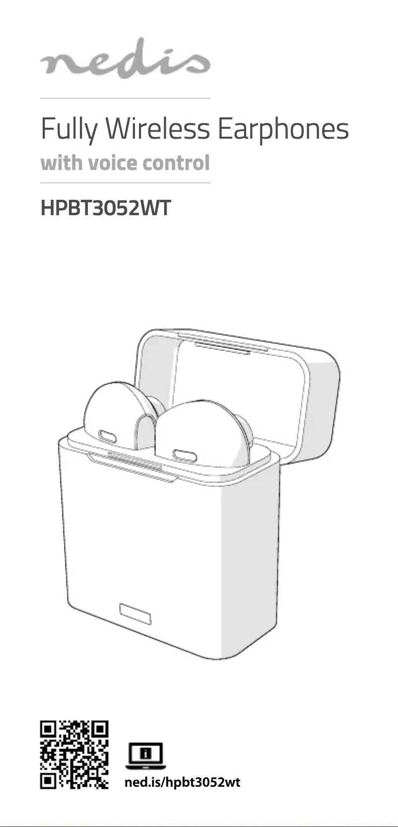 Page 1 of the manual User Manual Nedis HPBT3052WT