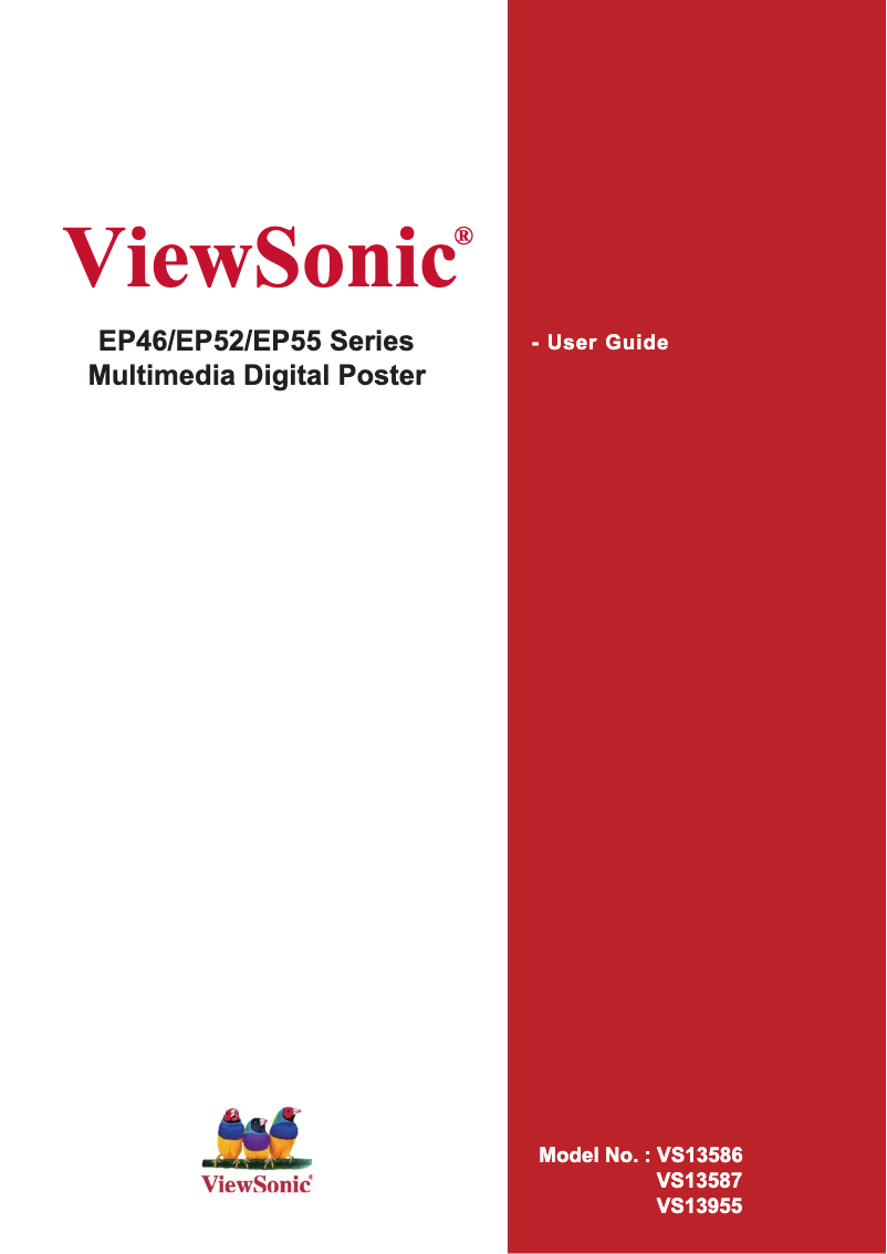 Image de la première page du manuel de l'appareil EP4646