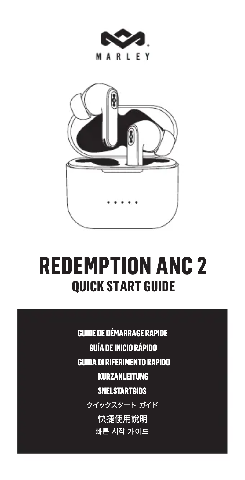 First page image of the manual for Redemption ANC 2