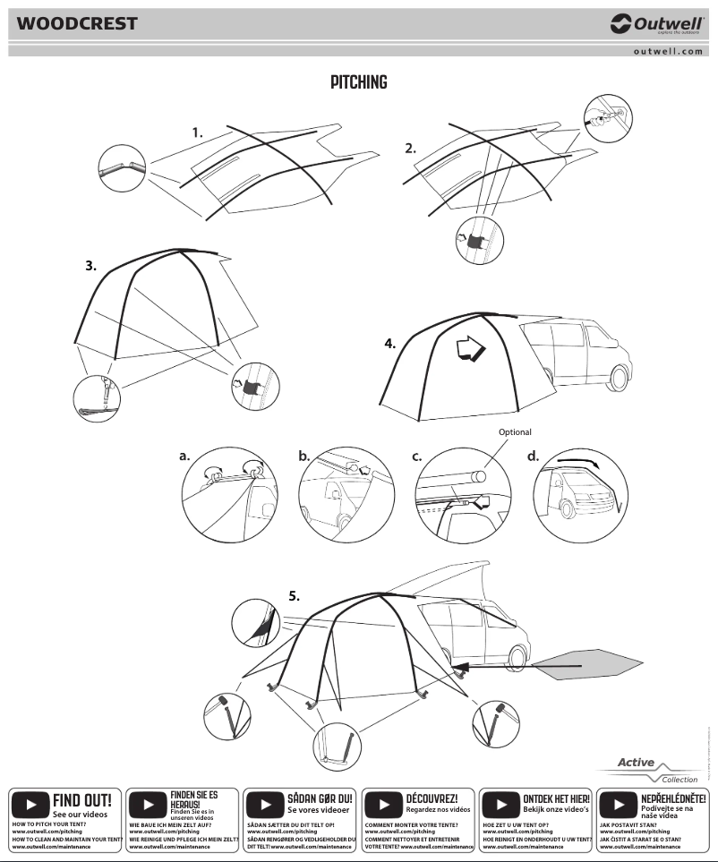 First page image of the manual for Woodcrest