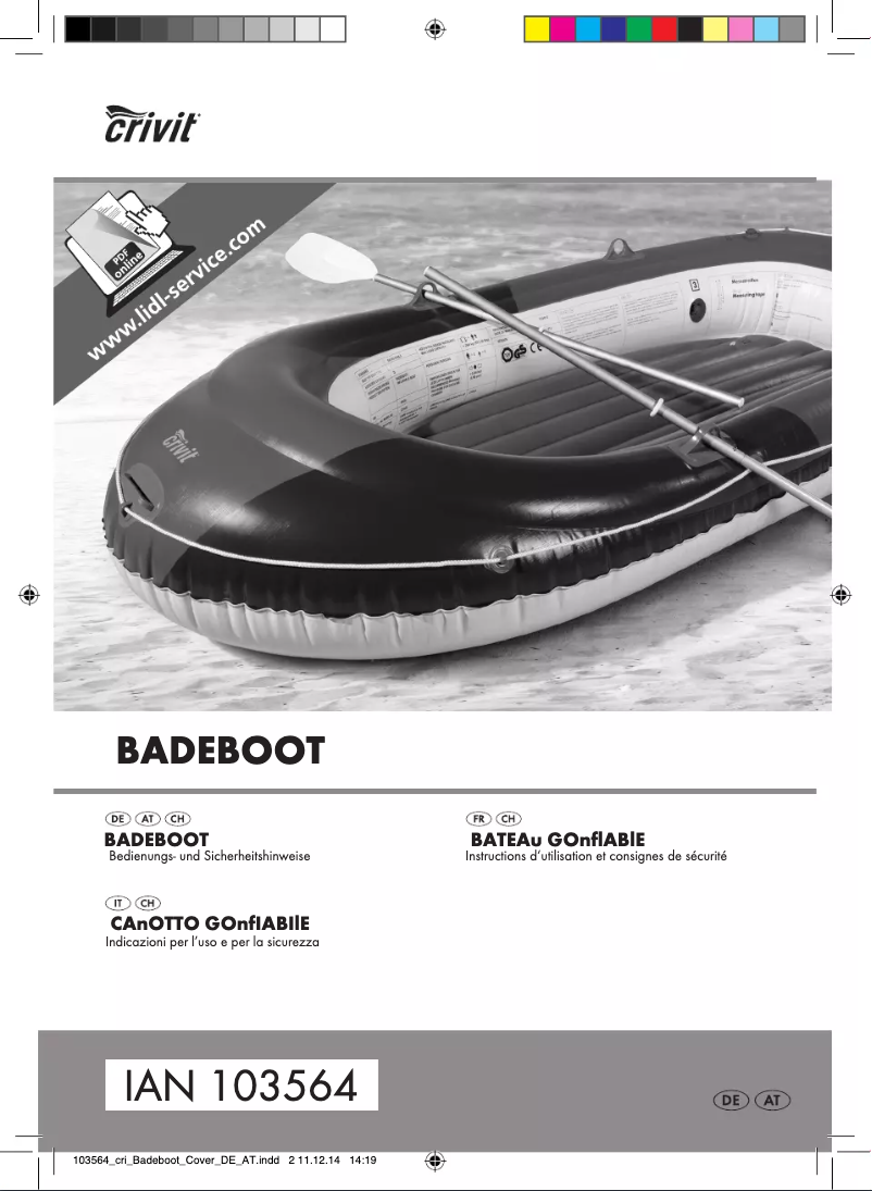 First page image of the manual for Z31423