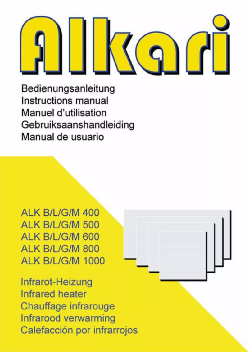 First page image of the manual for ALK-B-ITC-500