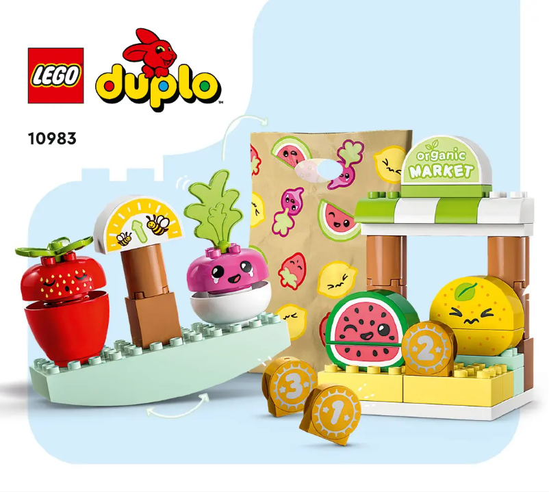 First page image of the manual for Duplo 10983