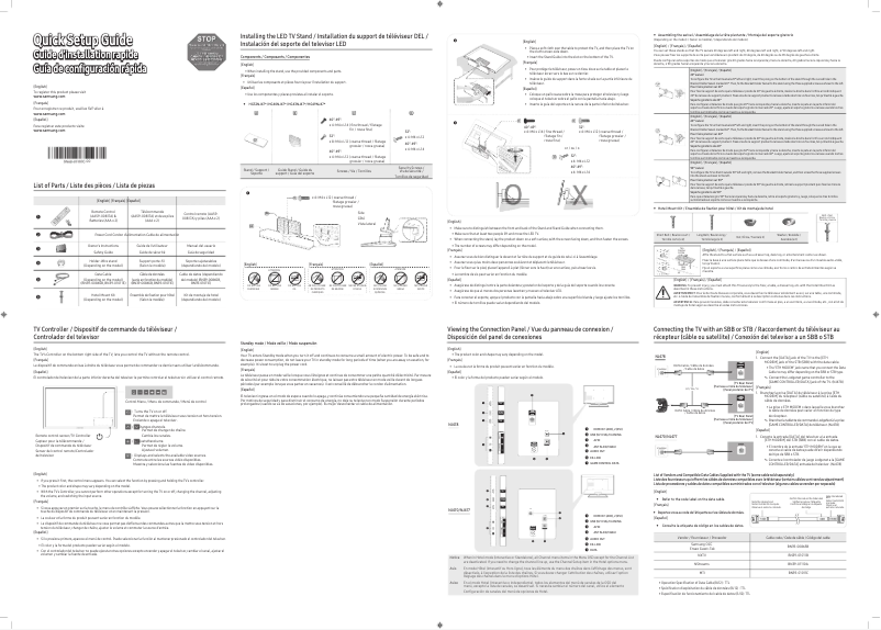 Page 1 of the manual User Manual Samsung HG32NJ470NFXZA