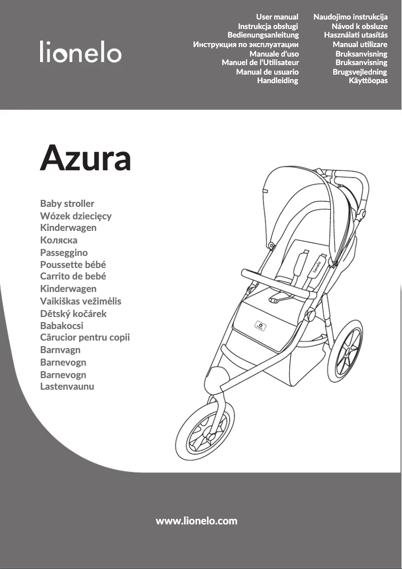 Page 1 of the manual User Manual Lionelo Azura