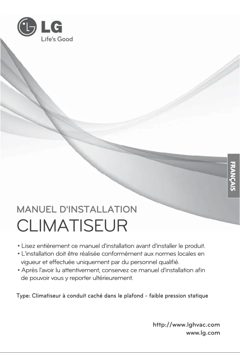 First page image of the manual for ARNU243B2G2