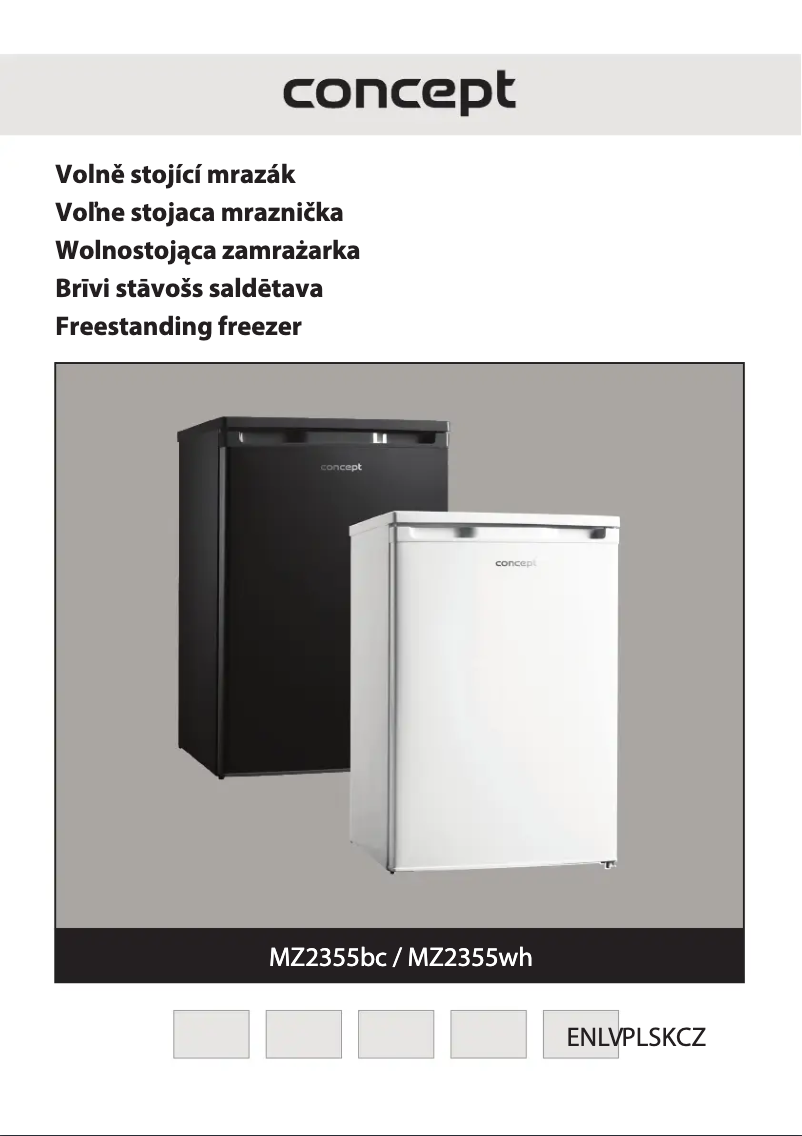 First page image of the manual for MZ2355WH