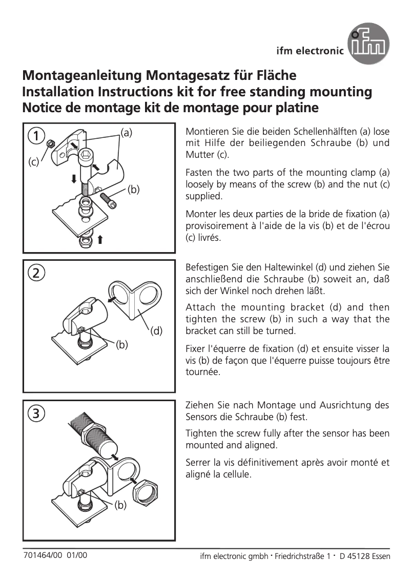 Page 1 of the manual User Manual IFM E20718