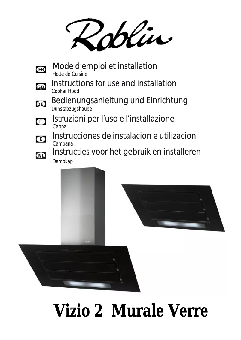 First page image of the manual for Vizio 2