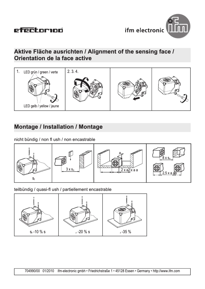 Page 1 of the manual User Manual IFM IM5133