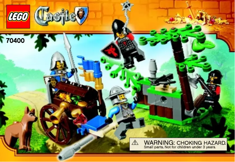 Page 1 of the manual User Manual Lego Castle 70400