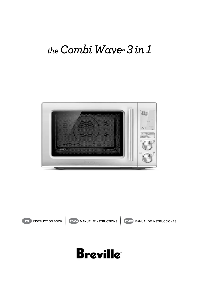 First page image of the manual for The Combi Wave 3 in 1 BMO870