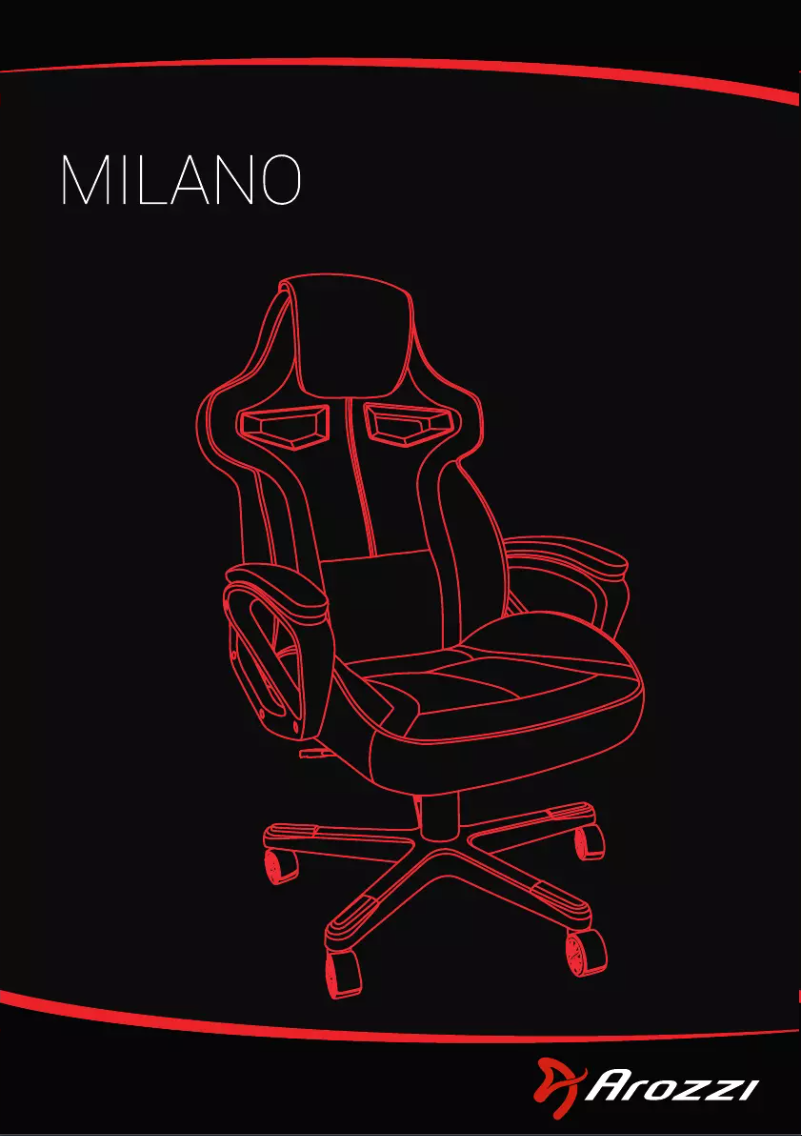 Page 1 of the manual User Manual Arozzi Milano