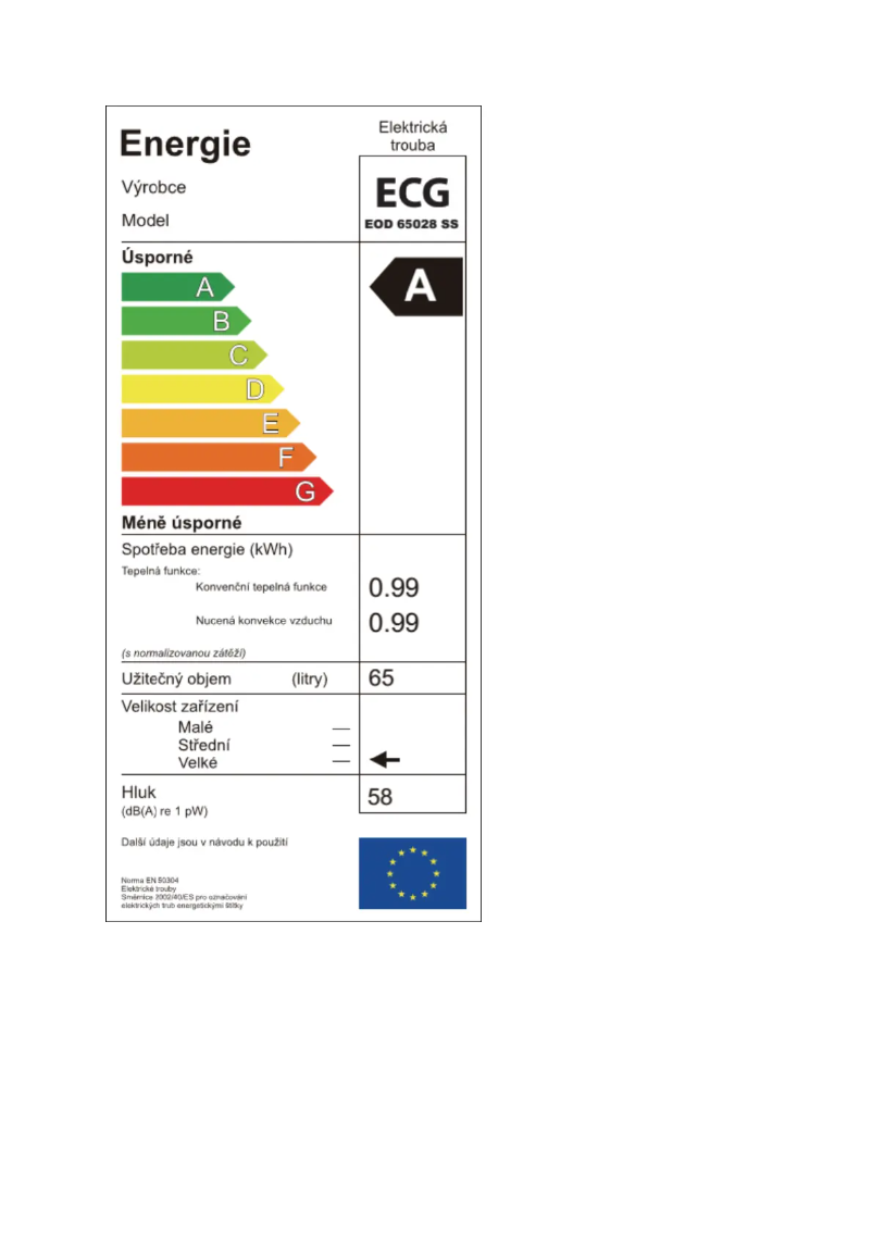 Image de la première page du manuel de l'appareil EOD 65028 SS