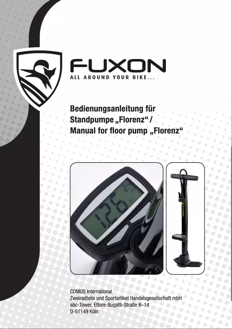 Page 1 of the manual User Manual Fuxon Florenz