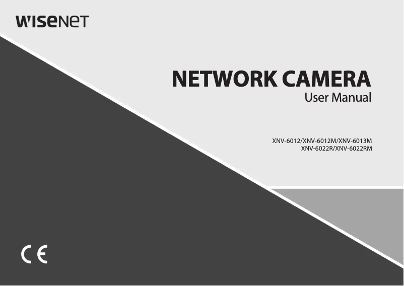 First page image of the manual for XNV-6012M