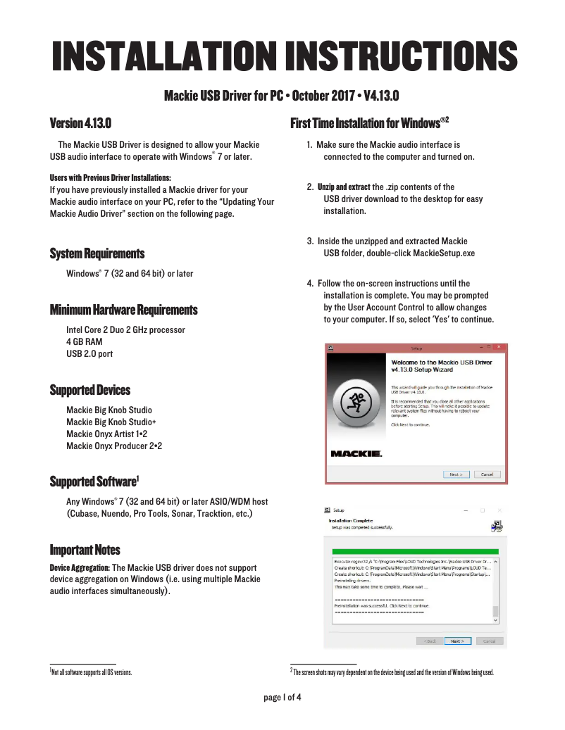First page image of the manual for Onyx Producer 2.2