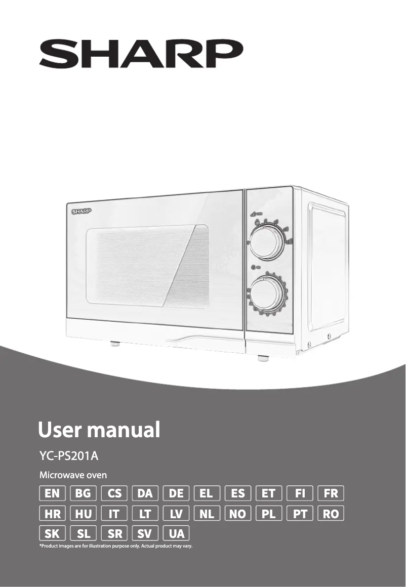 First page image of the manual for YC-PS201AE