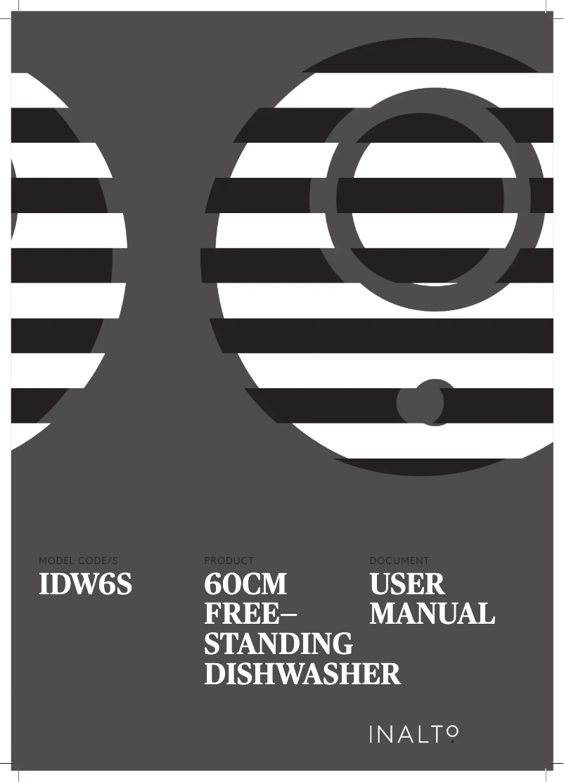 First page image of the manual for IDW6S