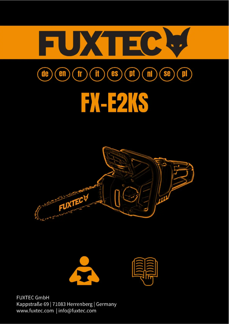 First page image of the manual for FX-E2KS