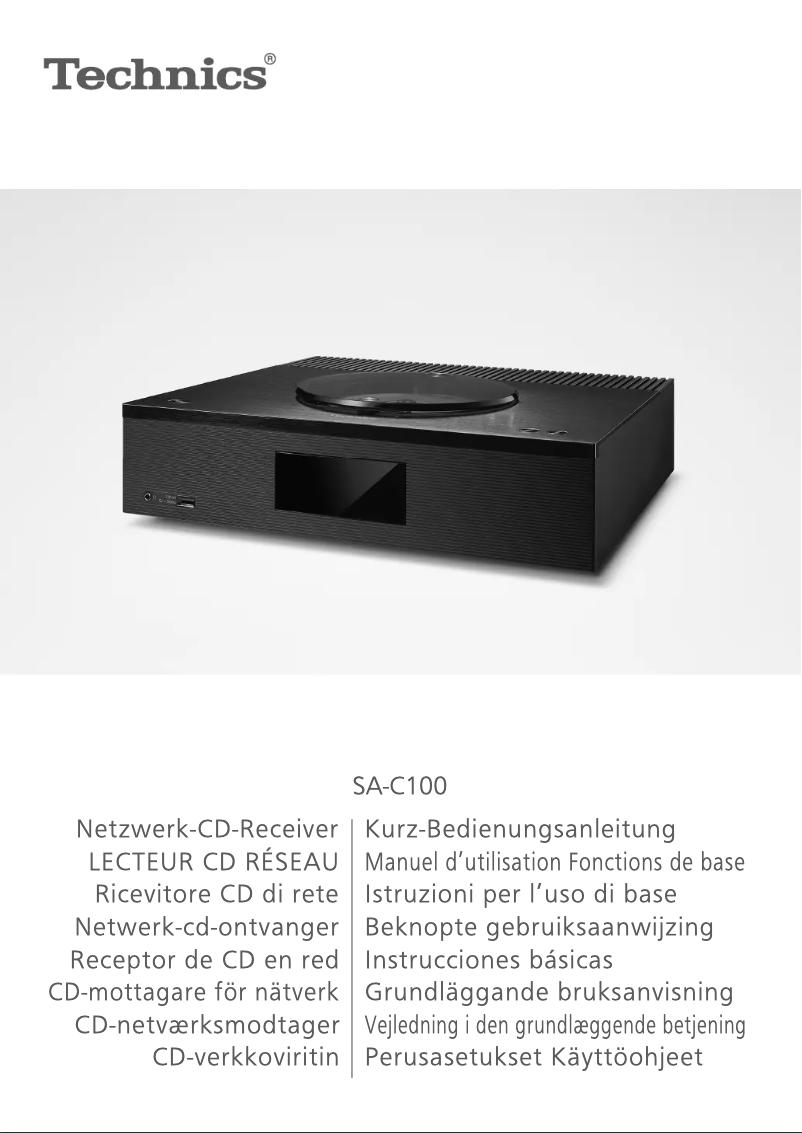 First page image of the manual for SB-C600
