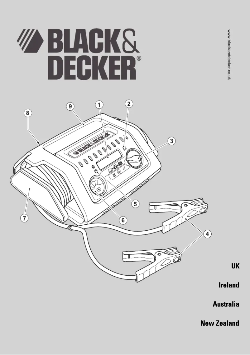 Page 1 of the manual User Manual Black & Decker BDSBC10A