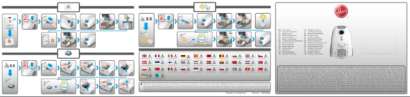 Page 1 of the manual Instruction Manual Hoover TXL20PET011
