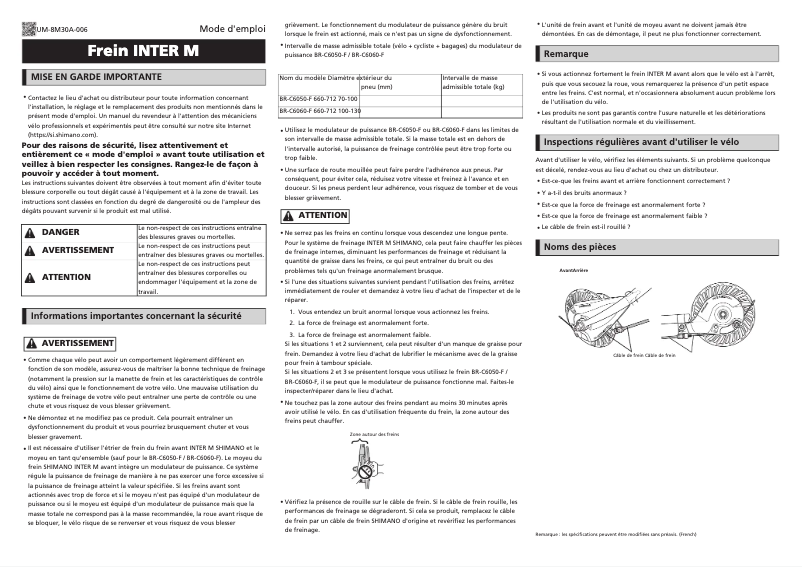 First page image of the manual for BR-C6060-F