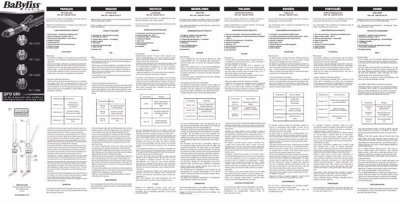 First page image of the manual for C332E