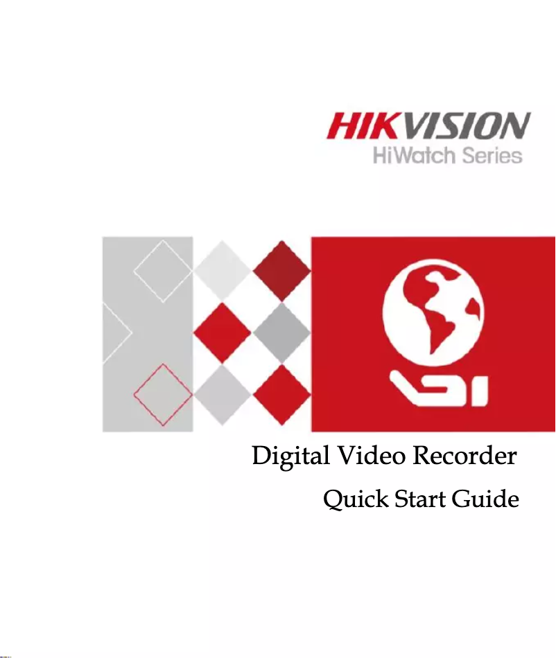 Page 1 of the manual Quick Start Guide Hikvision HWD-5104M