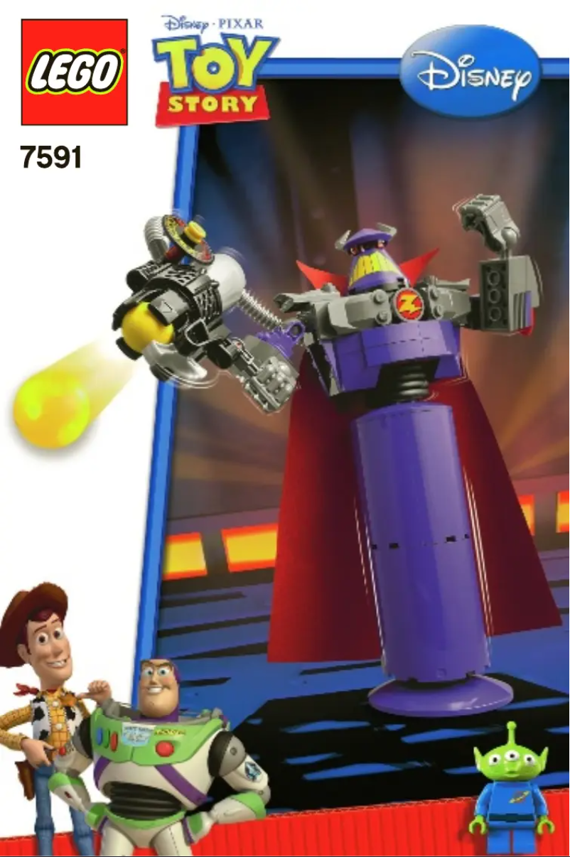 First page image of the manual for Construct-a-Zurg