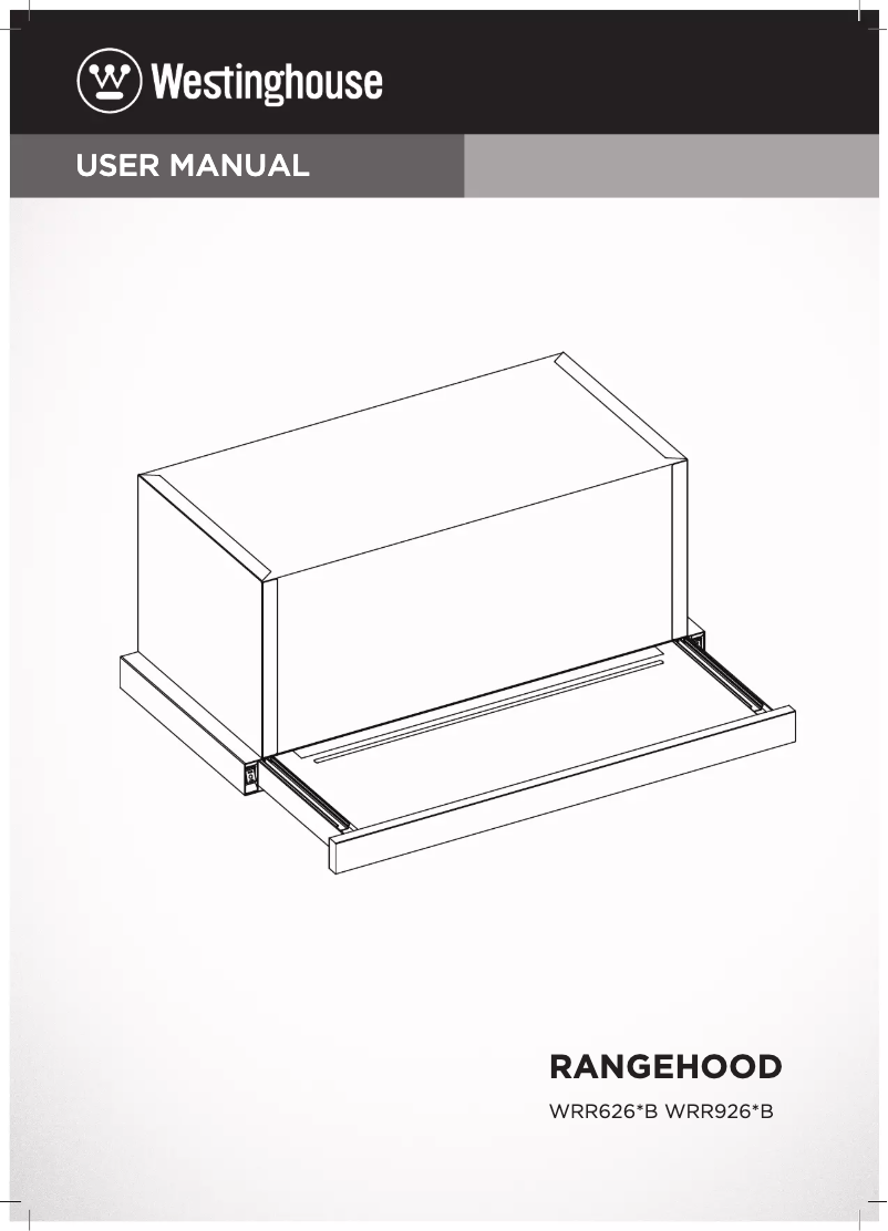 First page image of the manual for WRR626SB