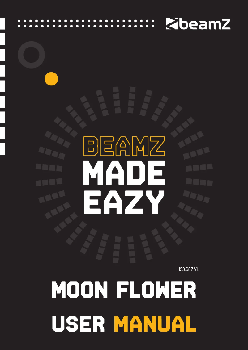First page image of the manual for Moon Flower 2.0