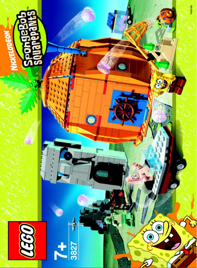 Page 1 of the manual User Manual Lego Adventures at Bikini Bottom