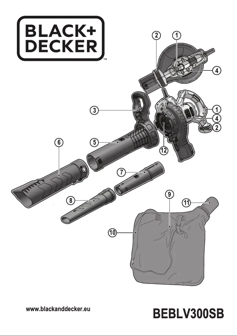 First page image of the manual for BEBLV300SB