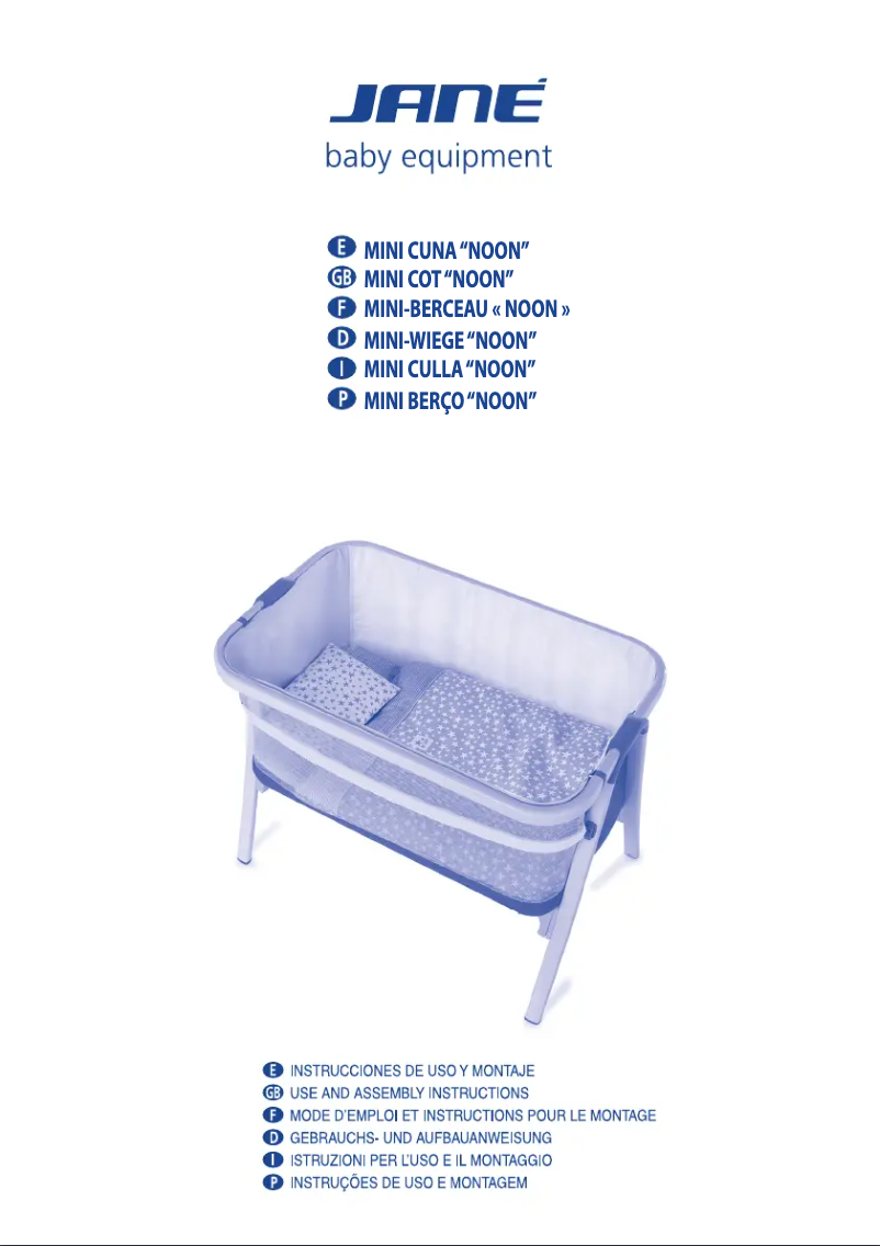 First page image of the manual for Noon