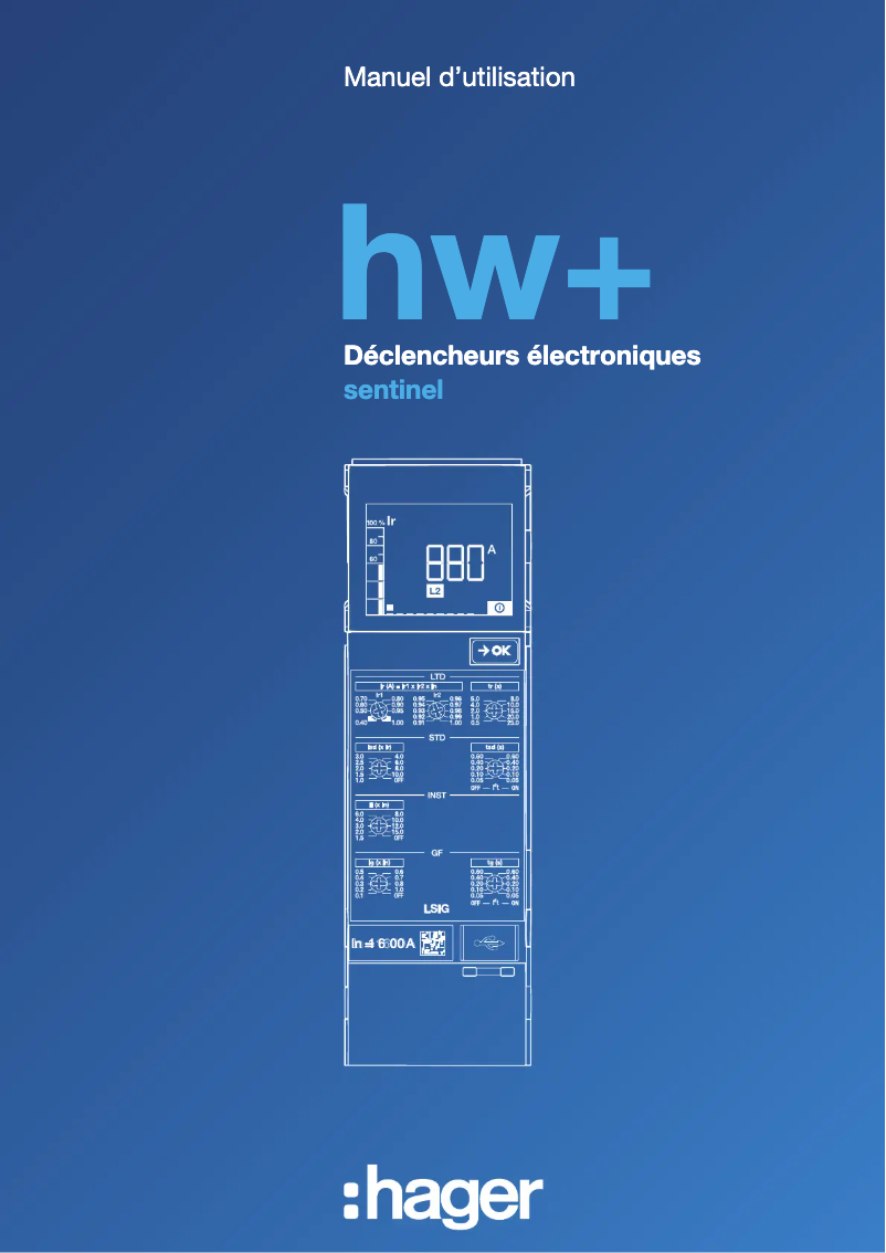 First page image of the manual for HW1M412DB