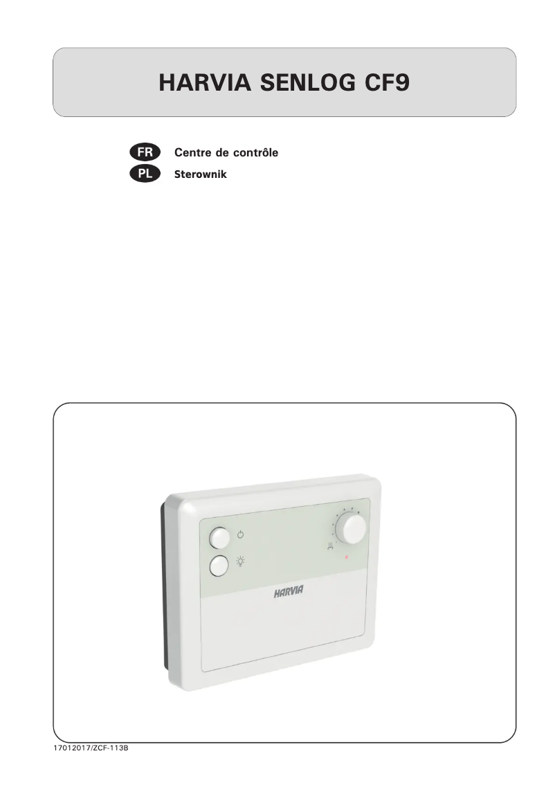 First page image of the manual for Senlog CF9400