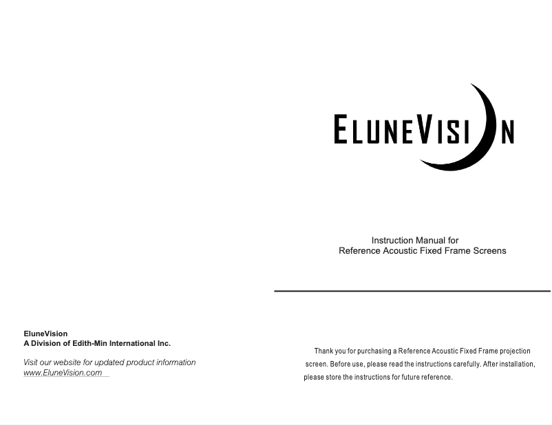 Image de la première page du manuel de l'appareil Reference