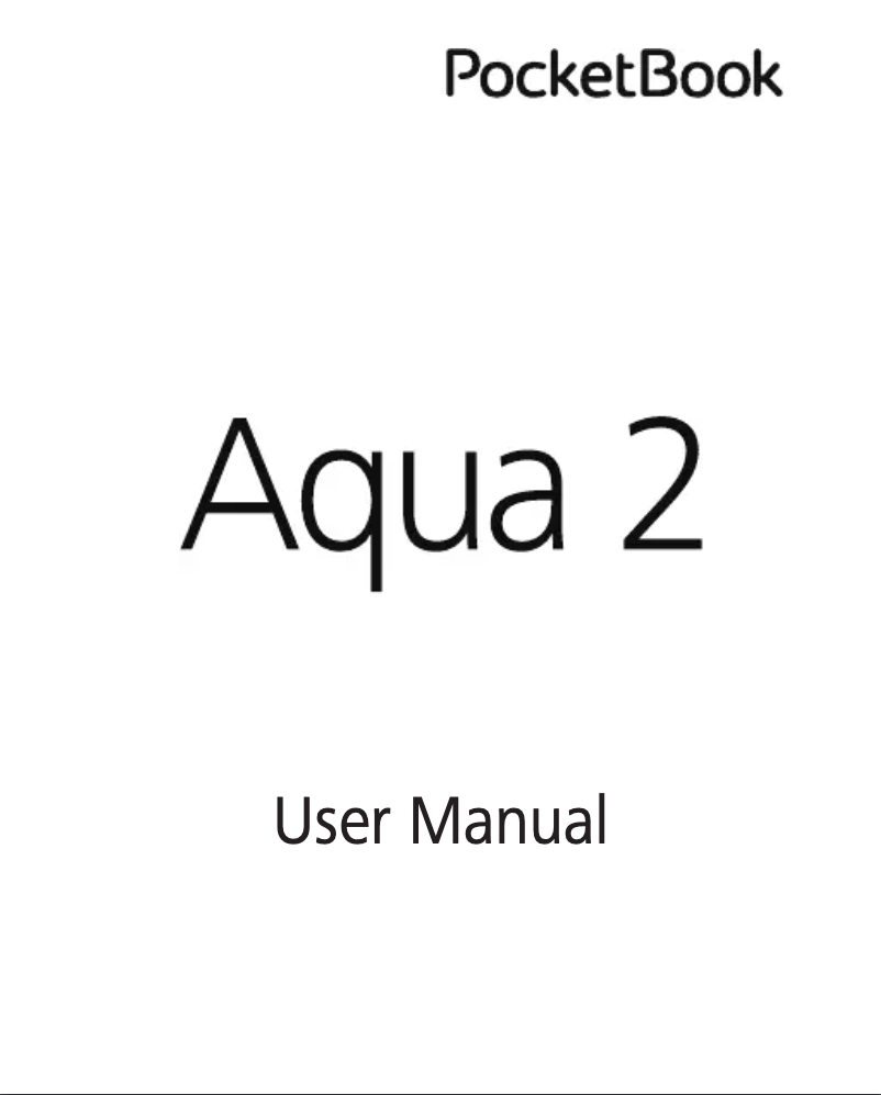 First page image of the manual for Aqua 2