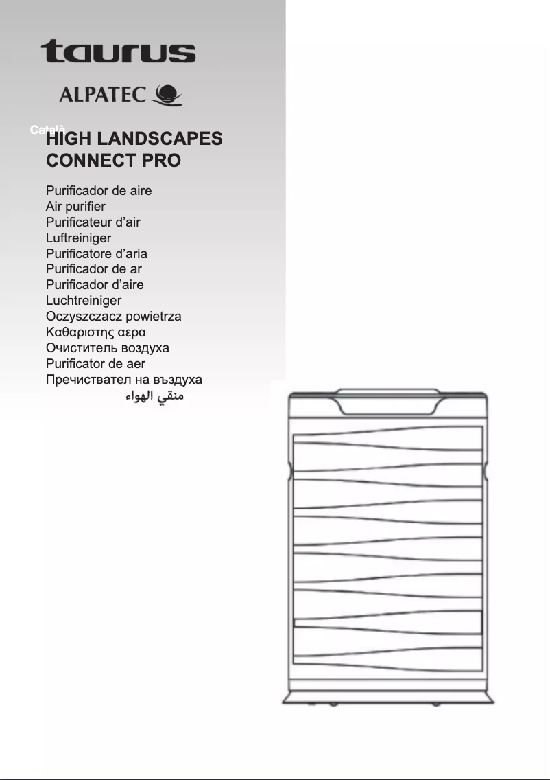 Page 1 of the manual User Manual Taurus Landscapes Connect Pro