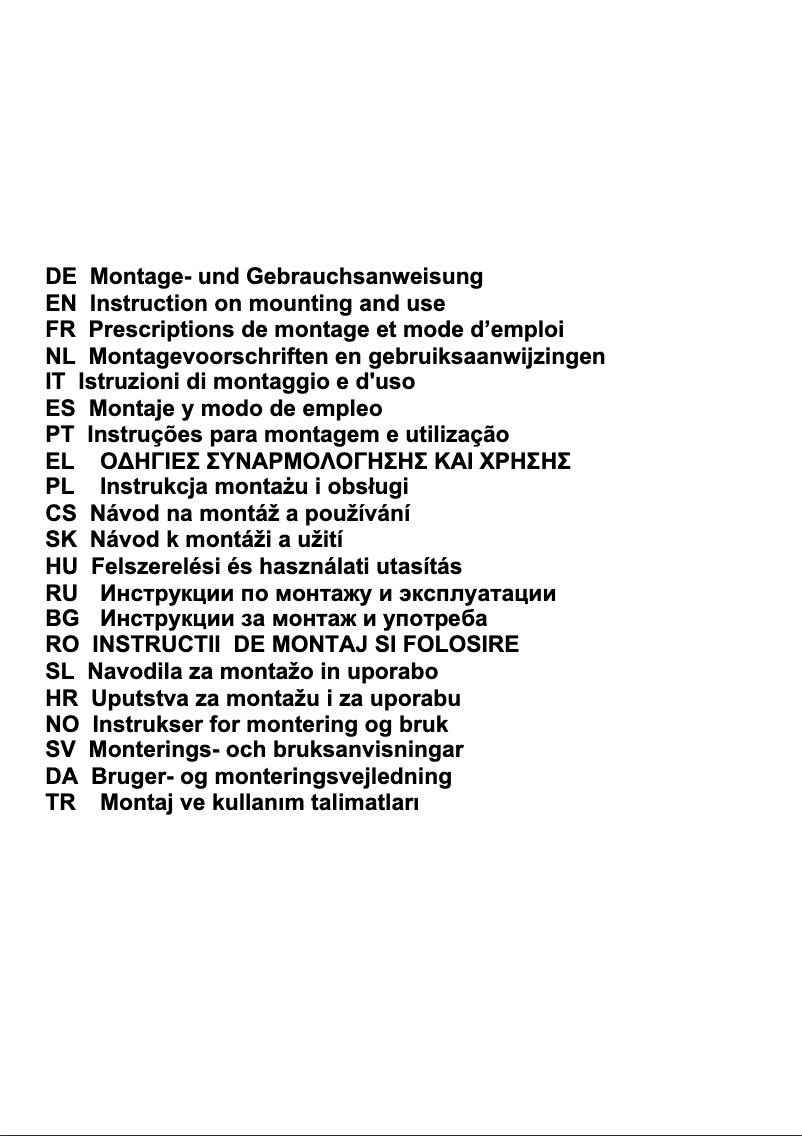 First page image of the manual for AKS 681