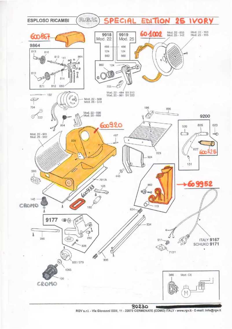 Image de la première page du manuel de l'appareil 25 Special Edition