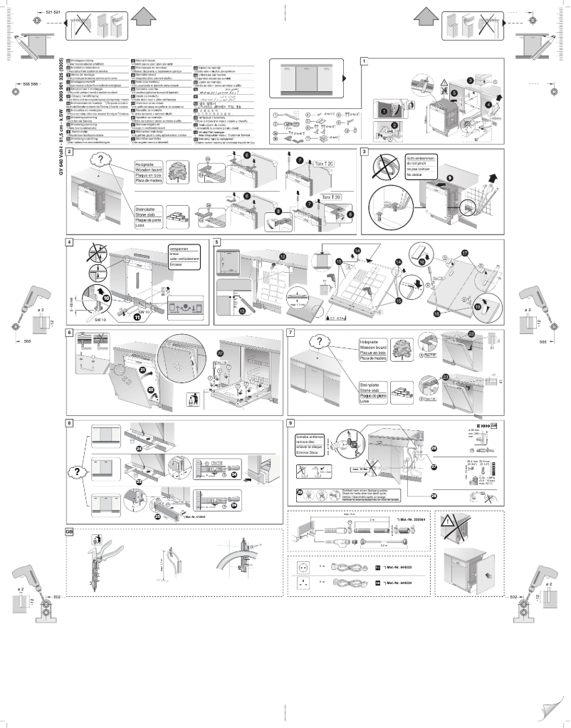 First page image of the manual for SN614X00AE