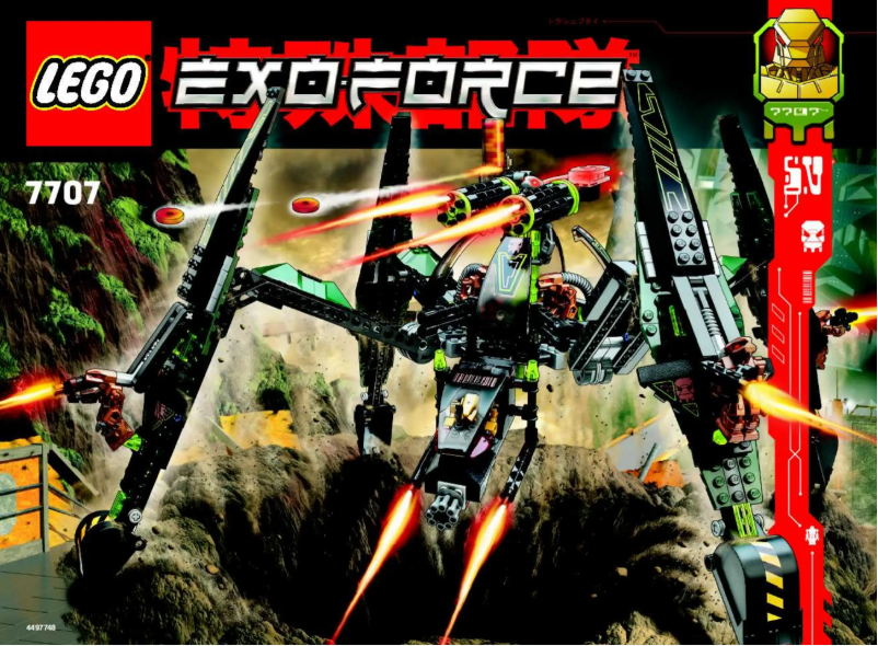 First page image of the manual for Exo-Force 7707