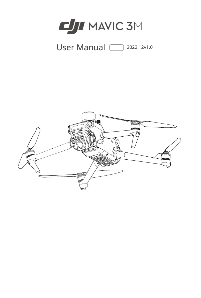 Page 1 of the manual User Manual DJI Mavic 3M