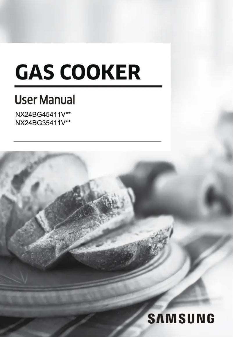 First page image of the manual for NX52T3510LV