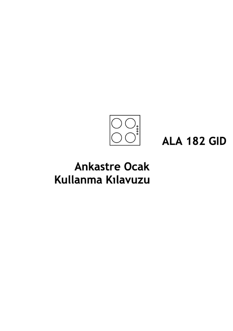 Page 1 of the manual User Manual Altus ALA 182 GID