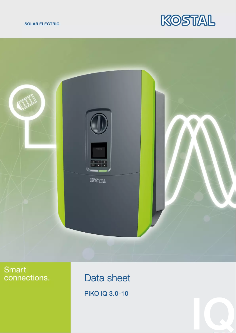 First page image of the manual for IQ 4.2