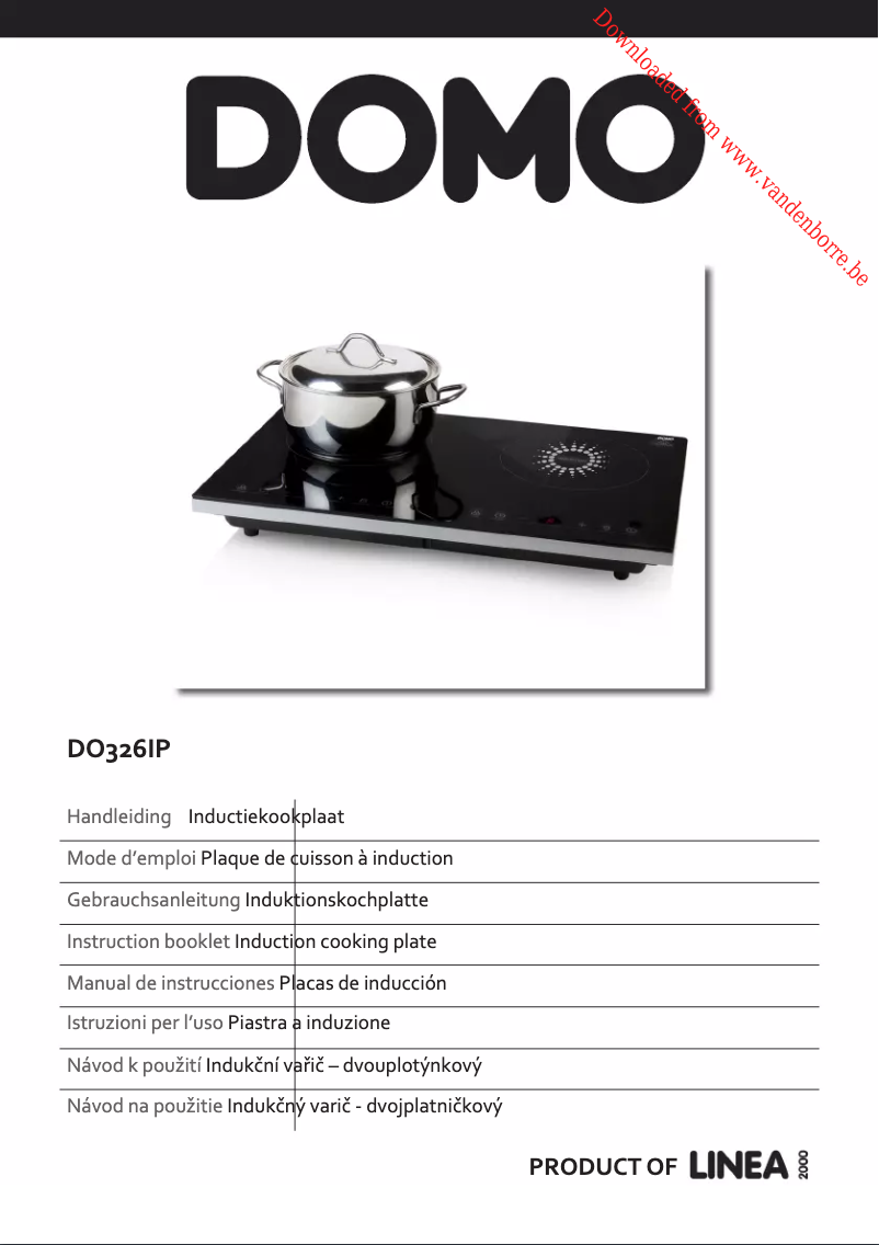 Page 1 of the manual User Manual Domo DO326IP